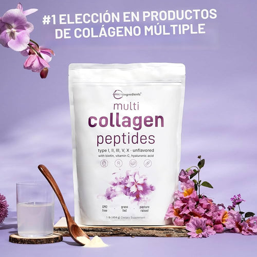 Colágeno Multi peptides  5 Tipos